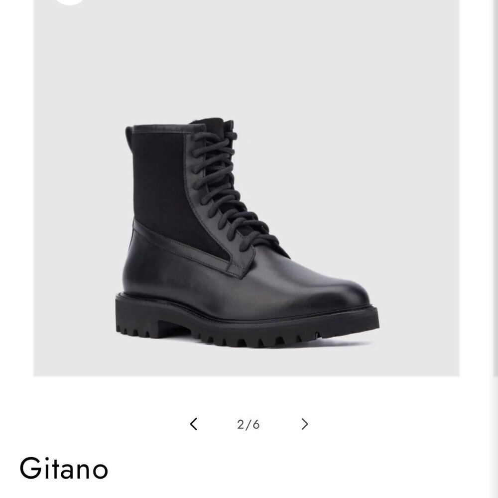 AQUATALIA Gitano Leather Waterproof Boots Size M11